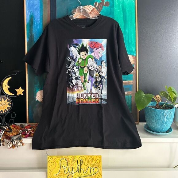 Hunter X Hunter Anime Graphic Black T-Shirt L - Picture 3 of 16